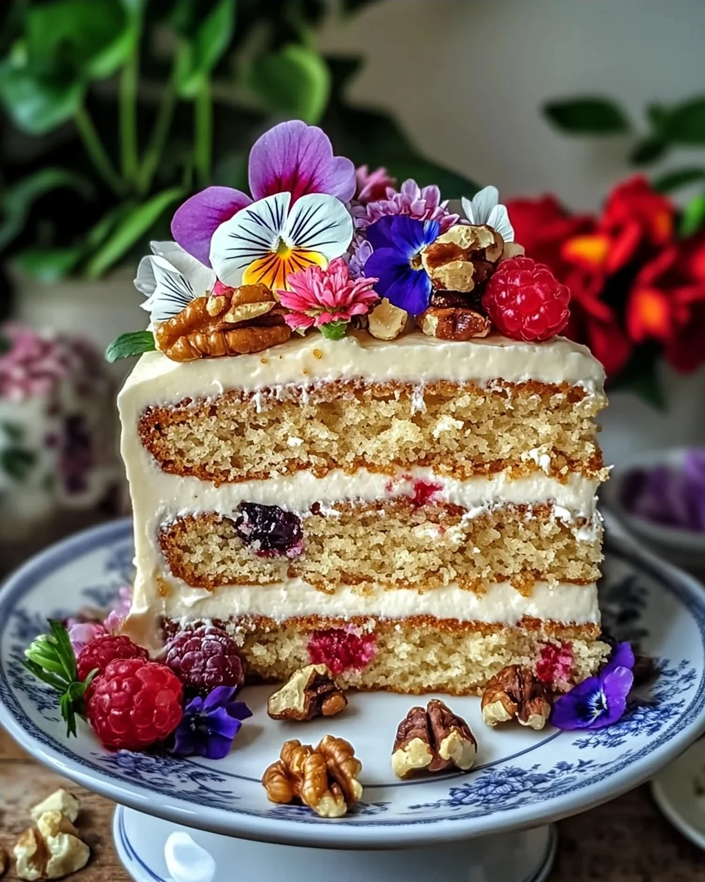 Ahorn-Walnuss-Kuchen für den perfekten Frühling