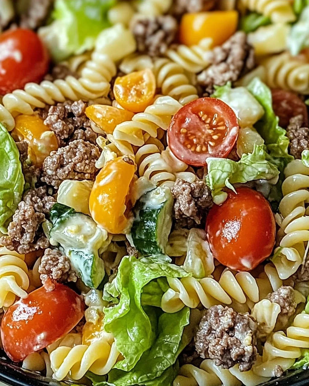 Big Mac Nudelsalat: Burgerflair in einer Schüssel