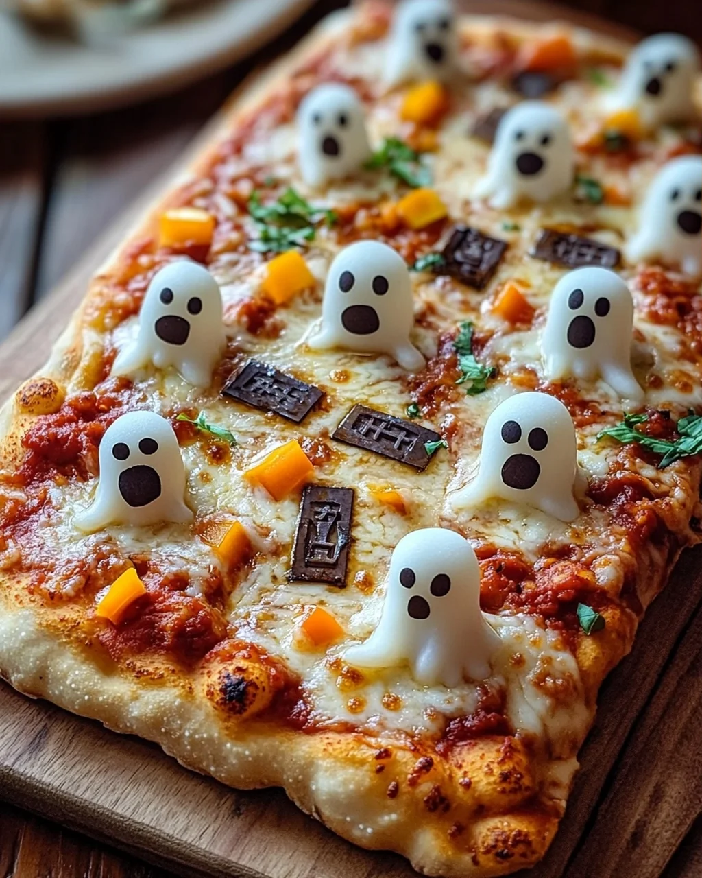 Cemetery Flatbread Pizza: Gruseliger Genuss für Halloween
