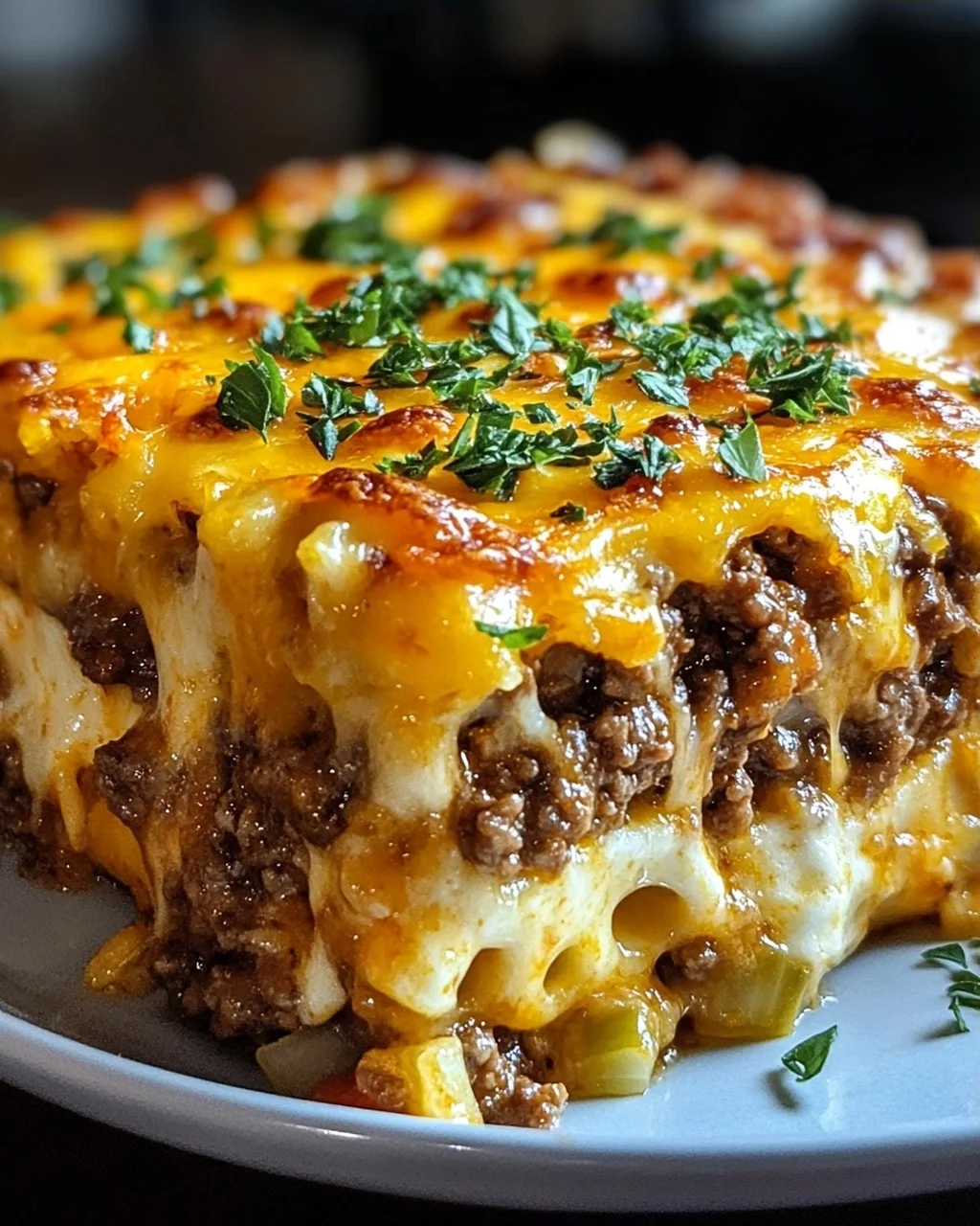 Cheeseburger-Auflauf