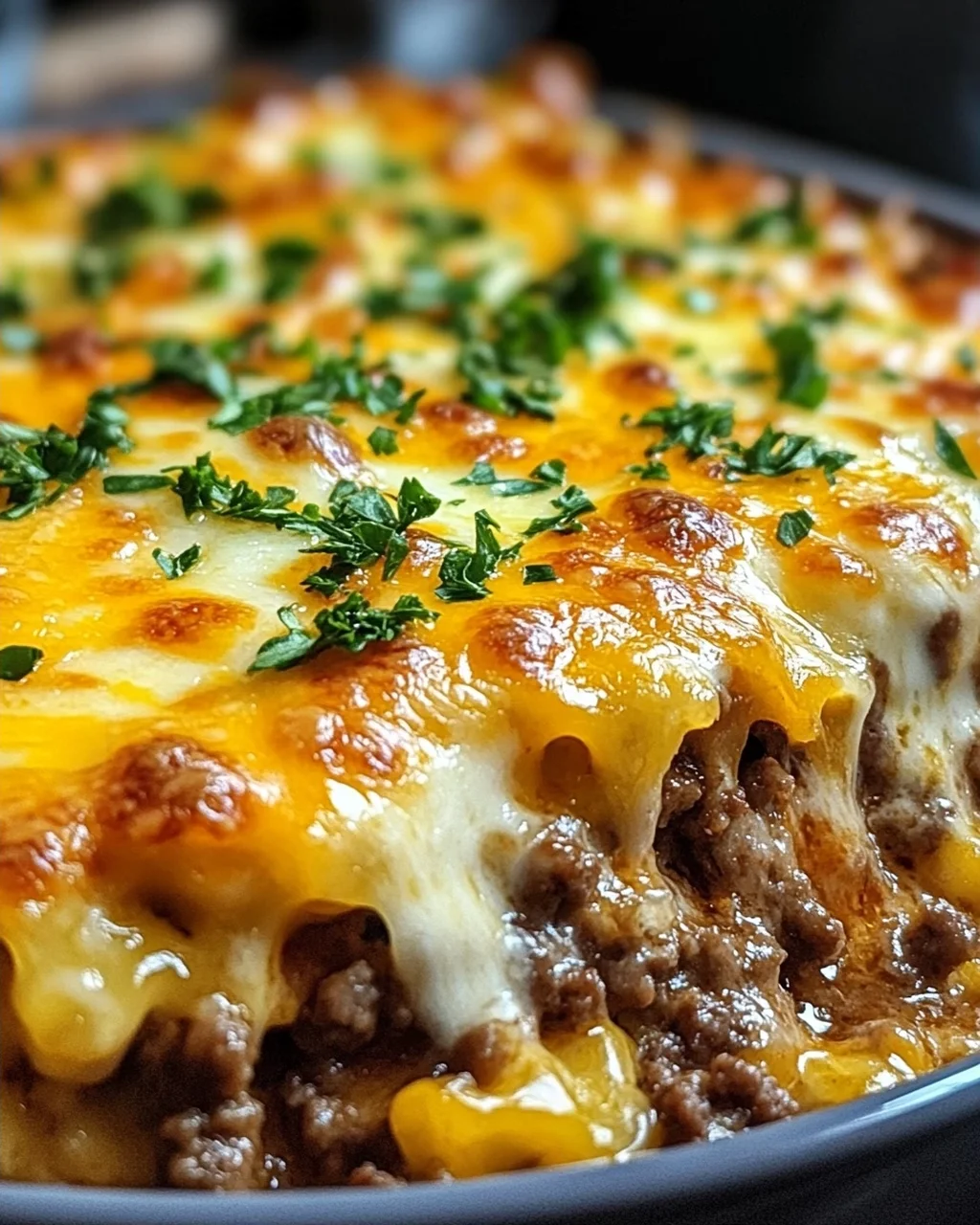Cheeseburger-Auflauf
