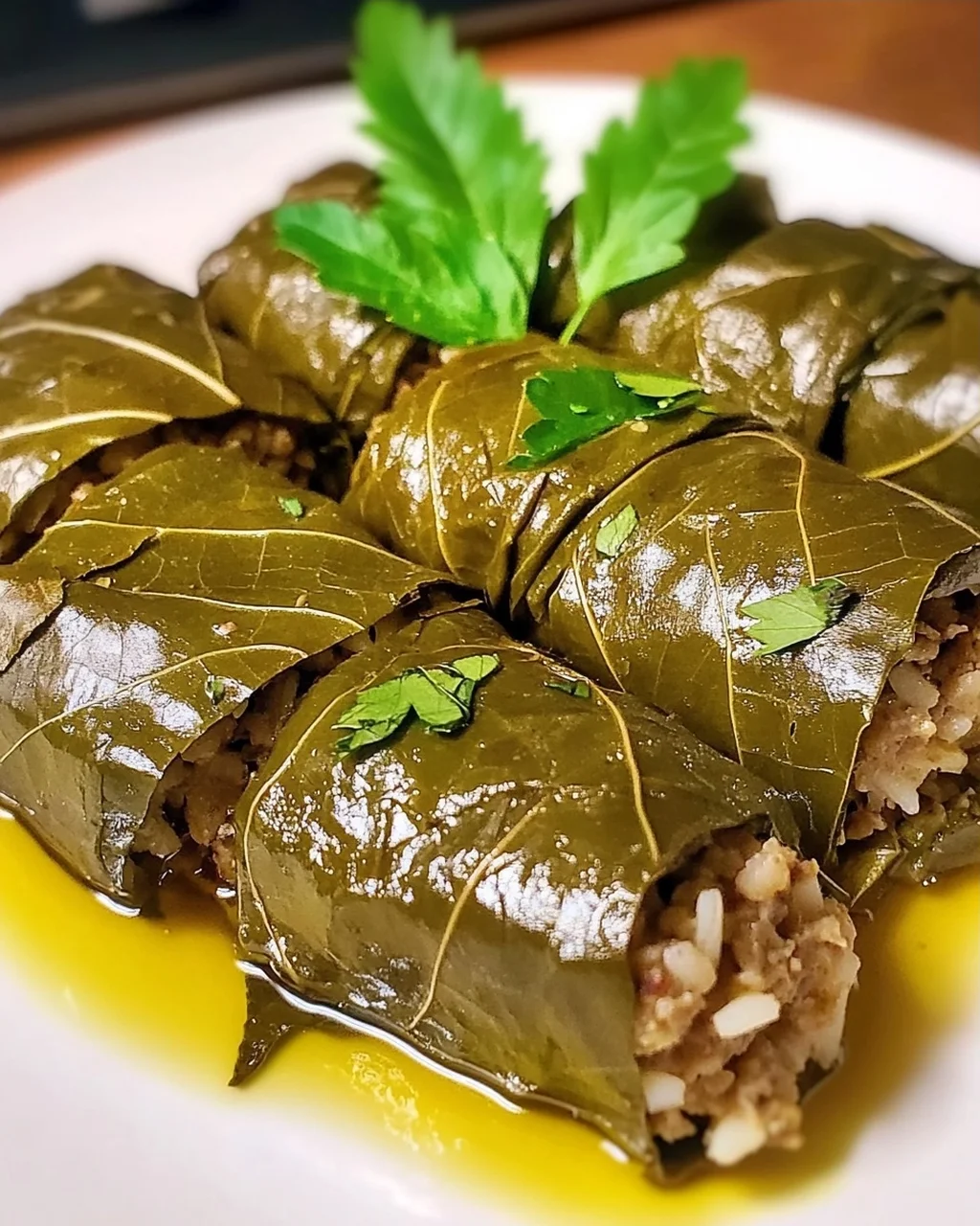 Dolmades: Einfache gefüllte Weinblätter aus Griechenland