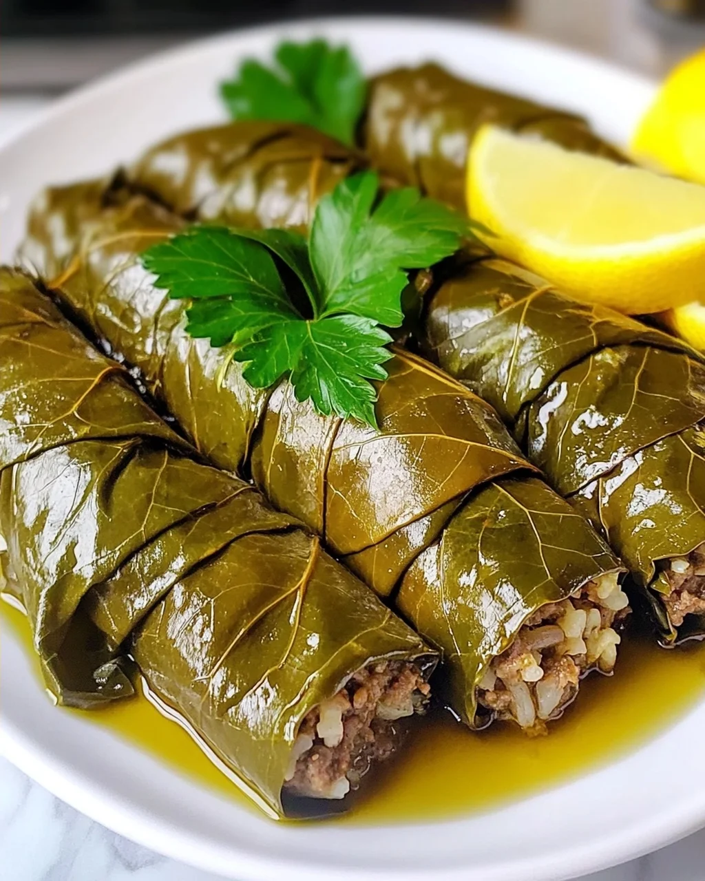 Dolmades: Einfache gefüllte Weinblätter aus Griechenland