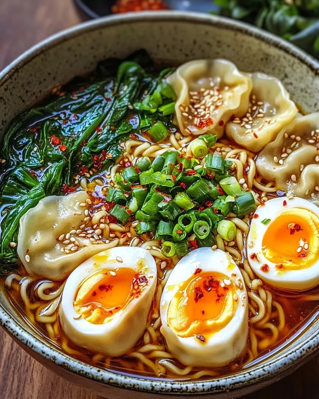 Dumpling Ramen Bowl