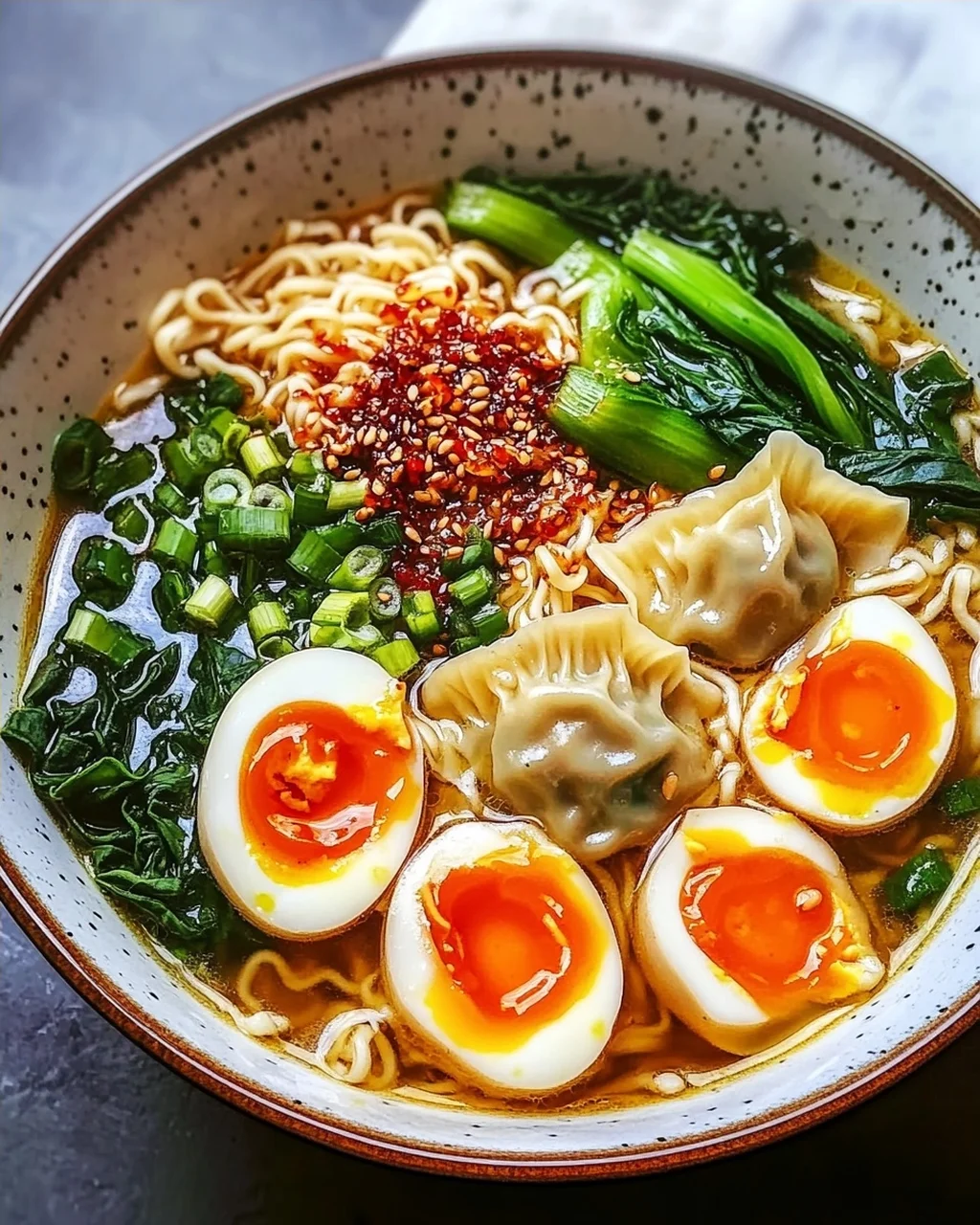Dumpling Ramen Bowl