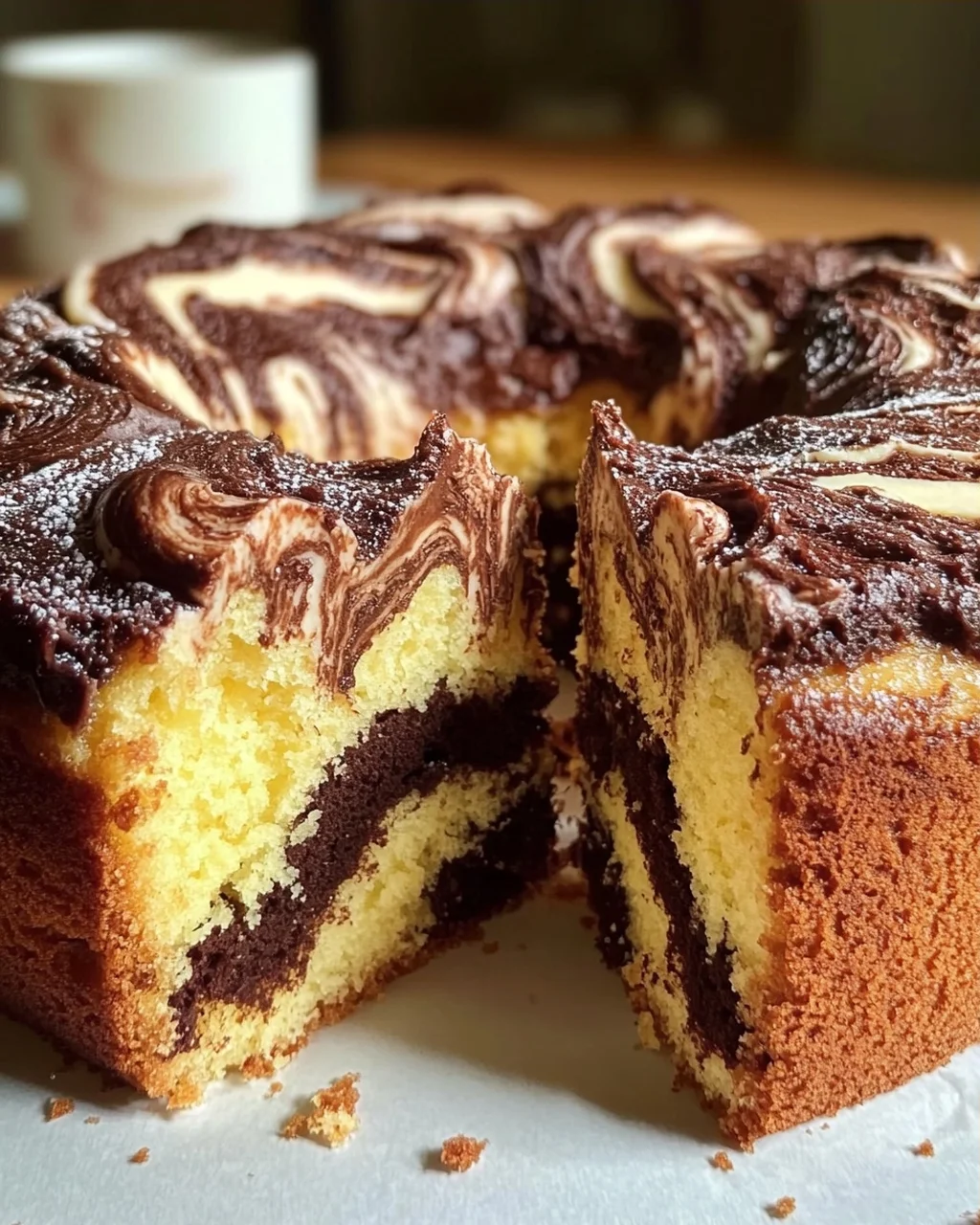 Eierlikör-Marmorkuchen