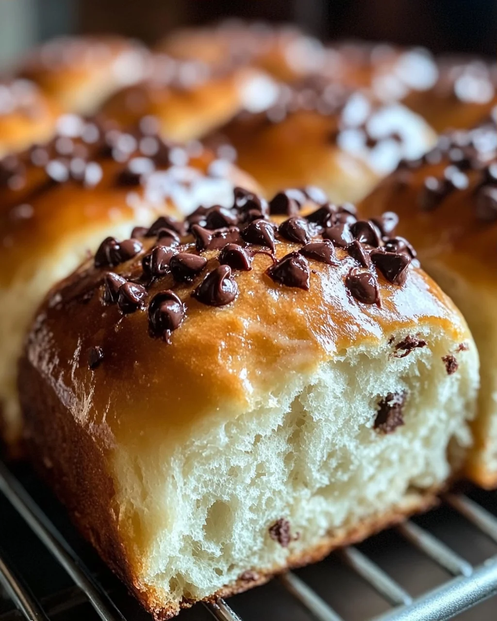 Fluffige Schokobrötchen