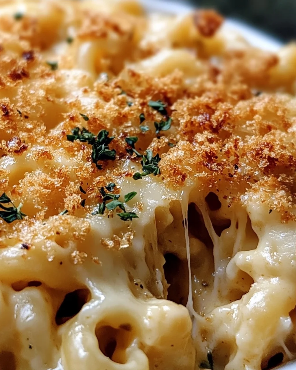 Genussvolles French Onion Soup Mac Cheese Rezept für Käseliebhaber
