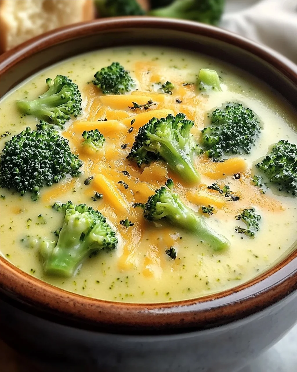 Geräucherte Gouda Brokkoli Suppe in 30 Minuten