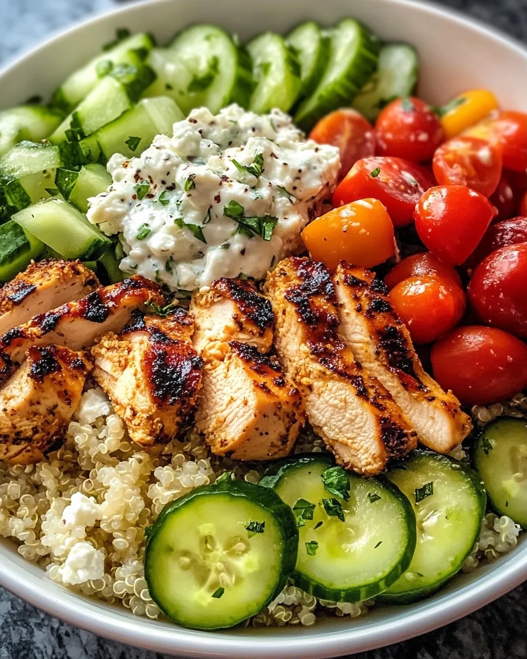 Greek Chicken Bowls Rezept – Einfach & Lecker Genießen!