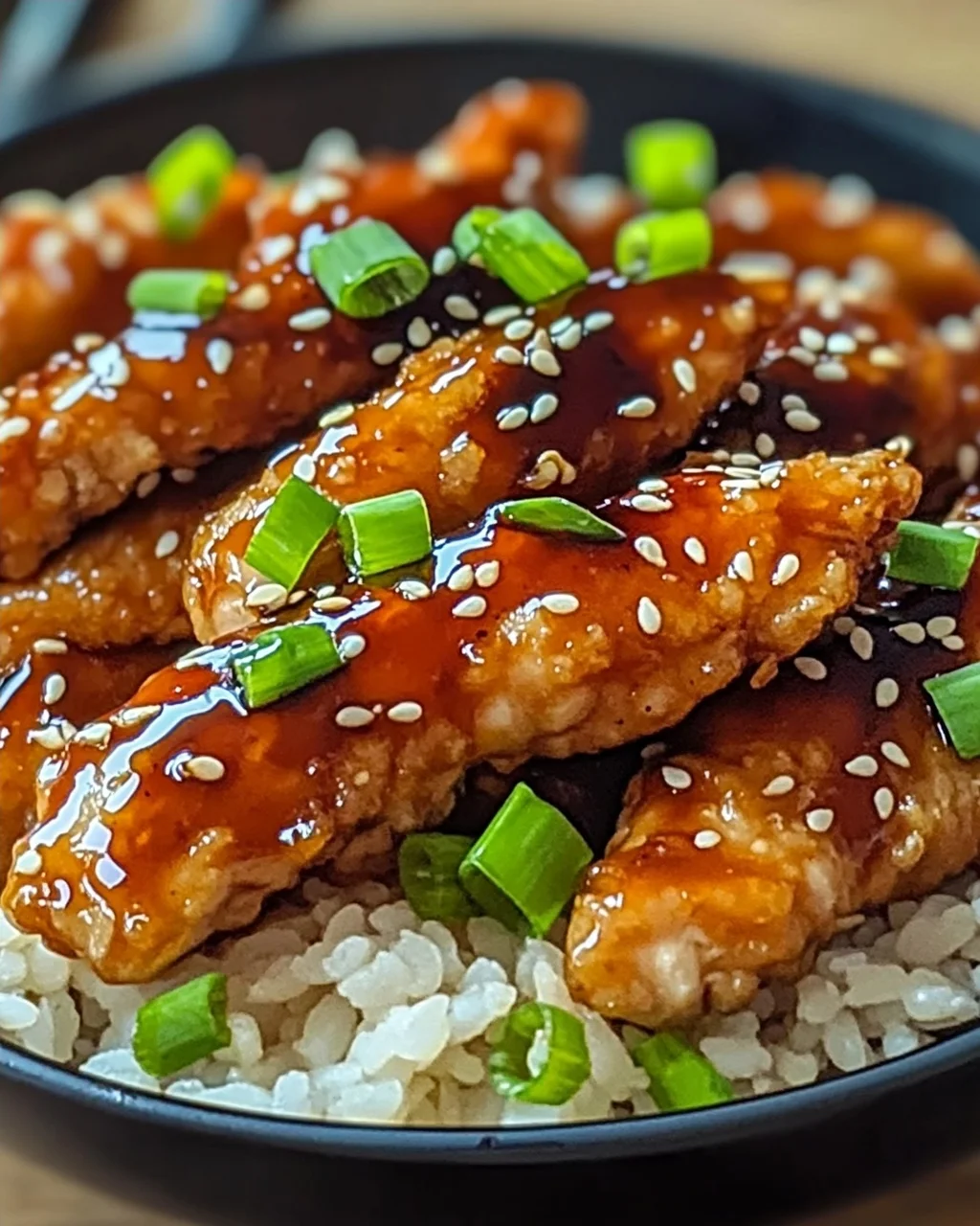 Hähnchengeschnetzeltes Teriyaki