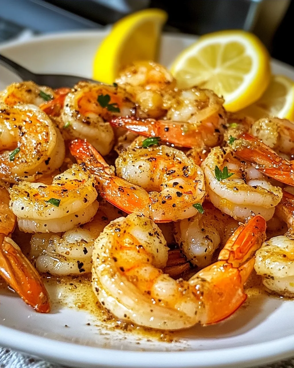 Hawaiianischer Knoblauch-Garnelen schnell zubereitet