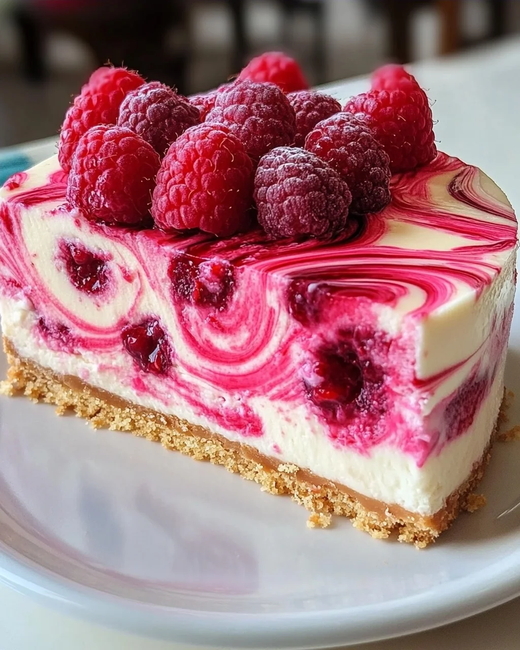 Himbeer Schmand Cheesecake
