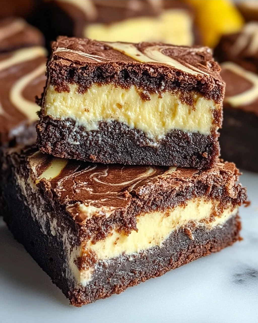 Käsekuchen Brownies