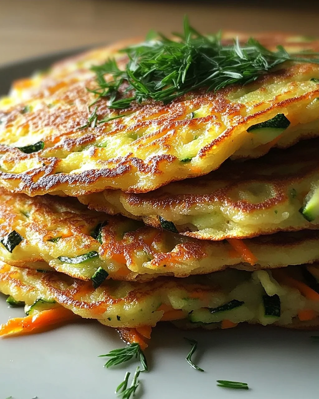 Keto Gemüse-Pfannkuchen
