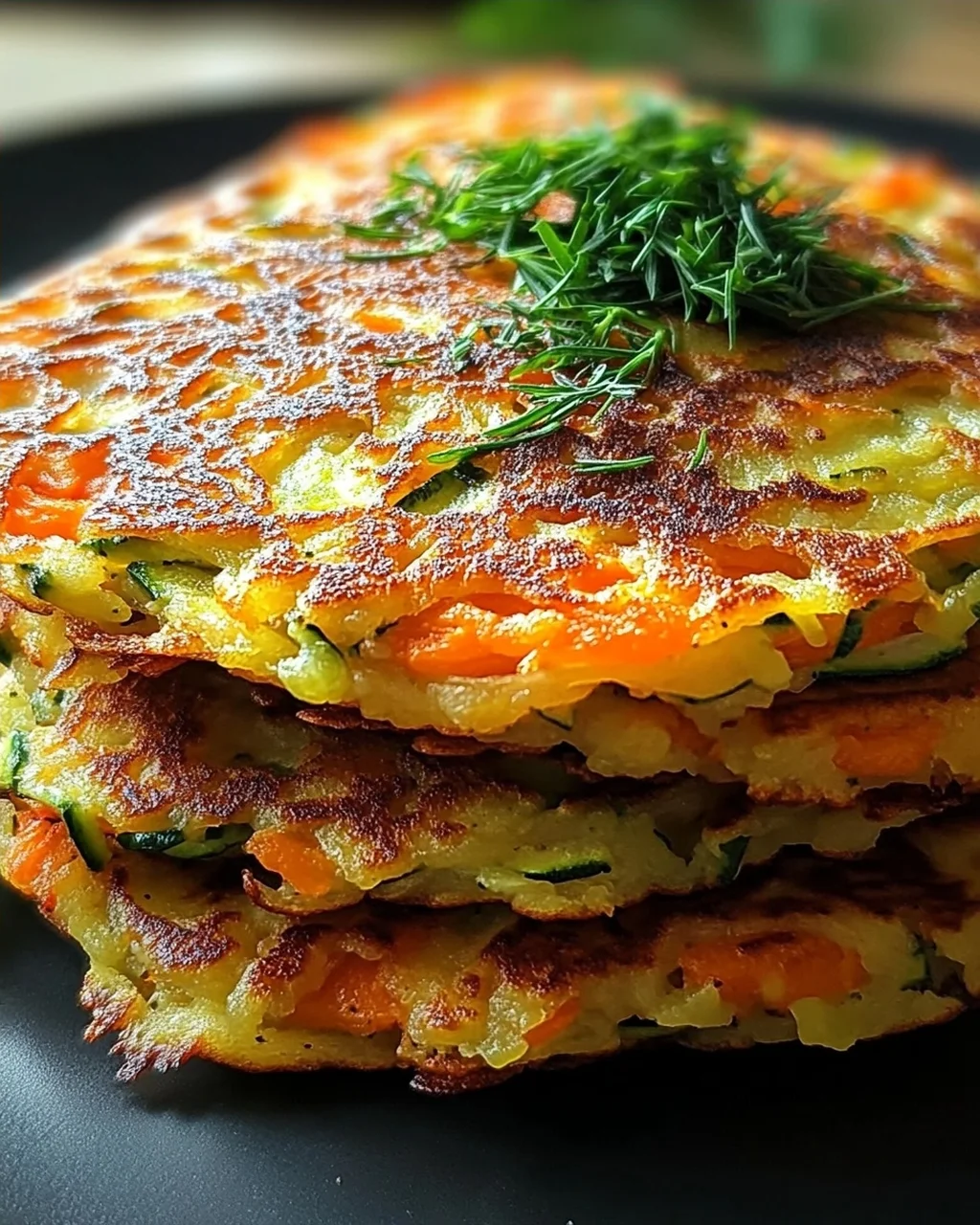 Keto Gemüse-Pfannkuchen