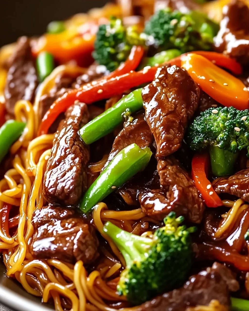 Klebrige Rindernudeln: Einfach, schnell & unwiderstehlich lecker!