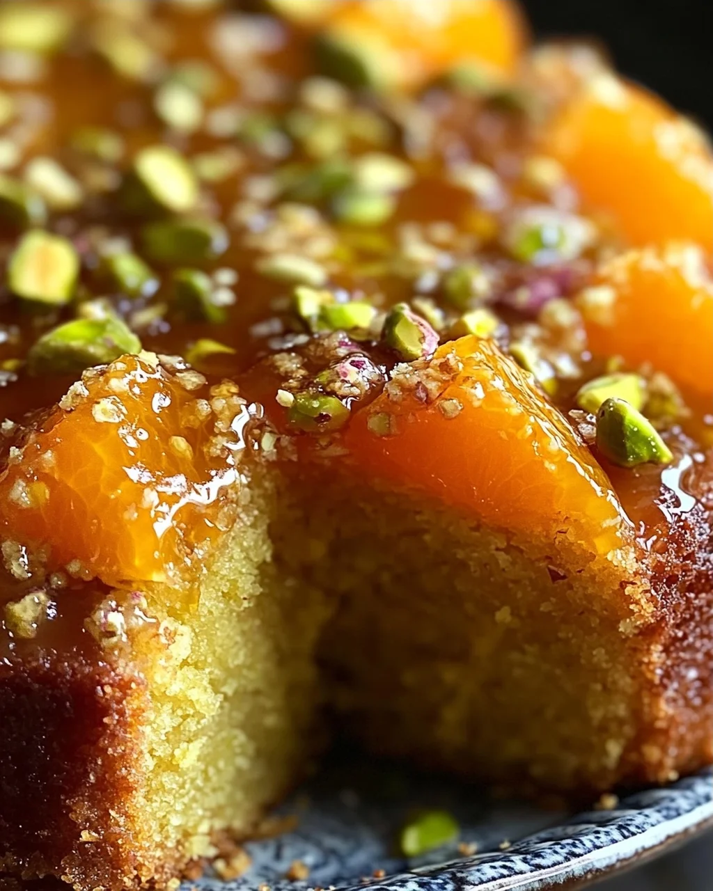 Köstlicher Kardamom Orangen Pistazien Tee Kuchen Rezept