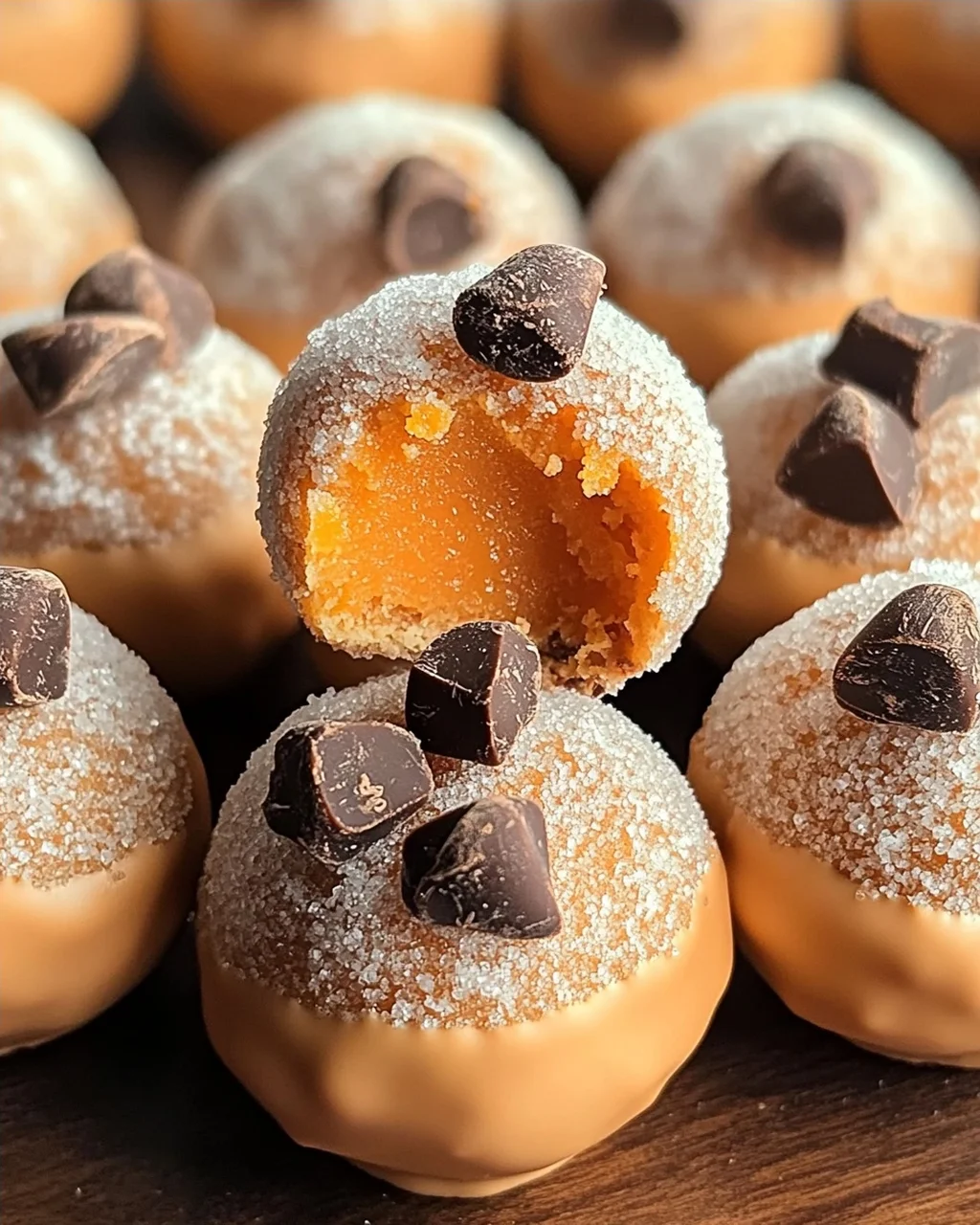 Kürbis Käsekuchen Pralinen für den perfekten Herbstsnack