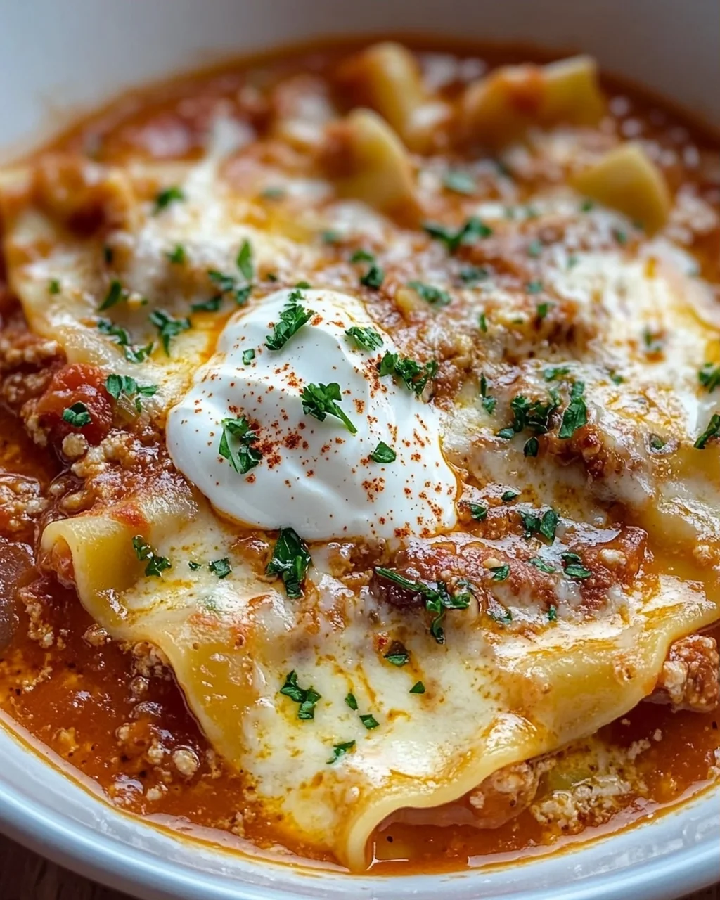 Lasagne-Suppe