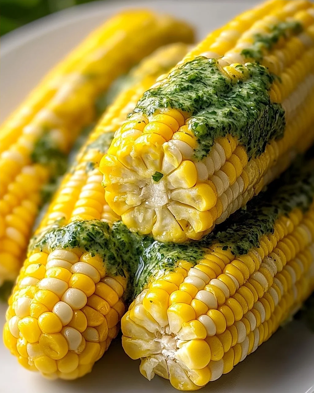 Leckere Maiskolben mit Kräuterbutter – einfach und köstlich!