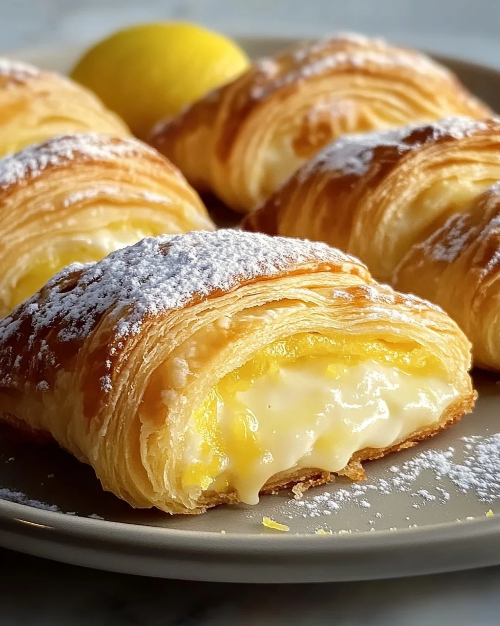 Lemon Cream Cheese Crescent Danish – Frischer Genuss für Jeden!