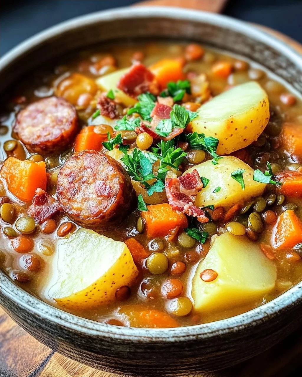 Linsensuppe Rezept klassisch