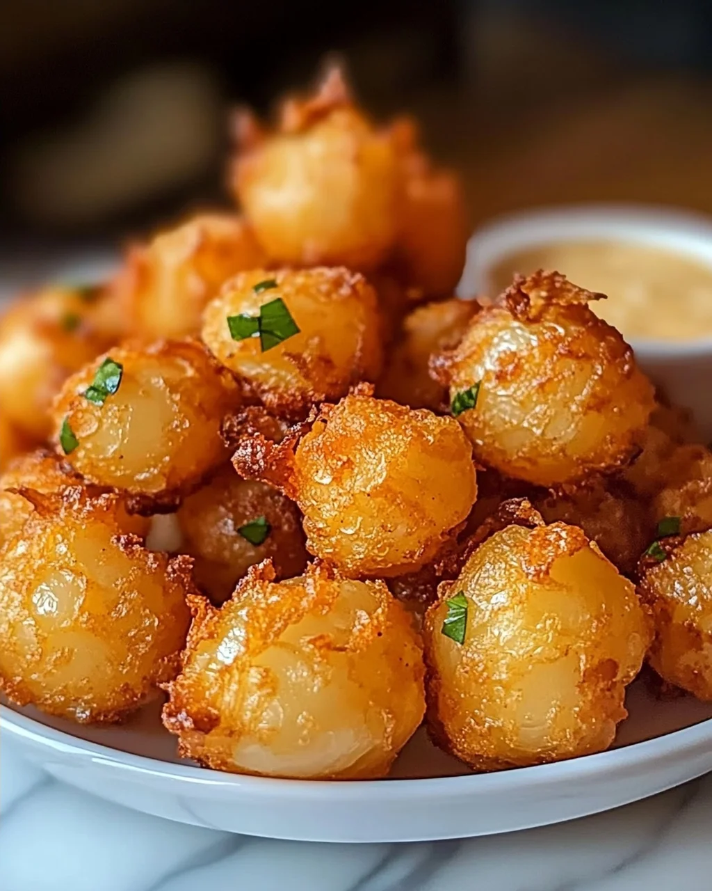 Luftgebratene Perlenzwiebeln – Knusprig und Lecker
