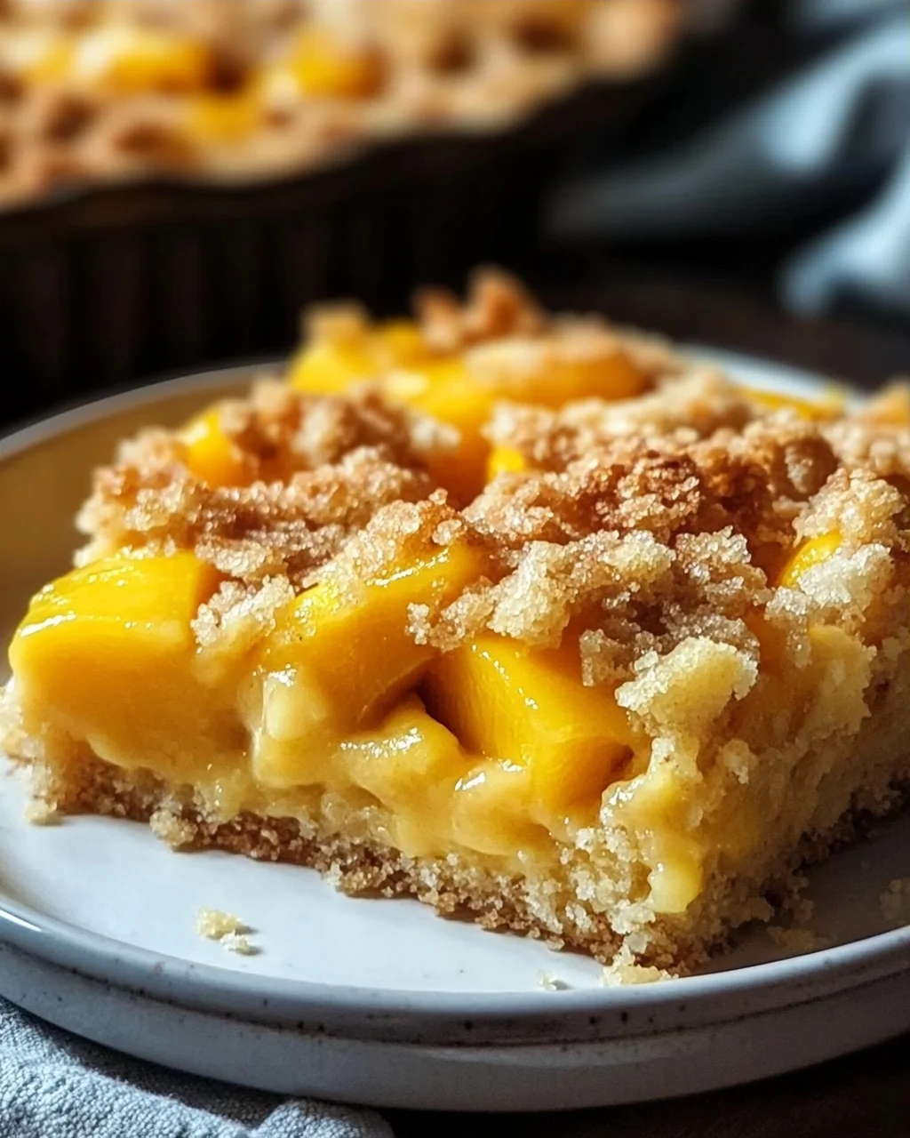 Mango-Streuselkuchen: Der perfekte Sommerschmaus