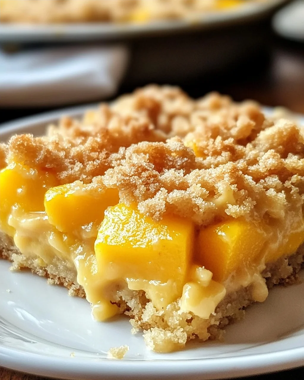 Mango-Streuselkuchen: Der perfekte Sommerschmaus