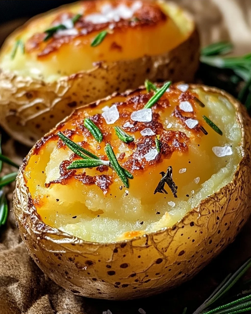 Ofenkartoffel aus der Heißluftfritteuse