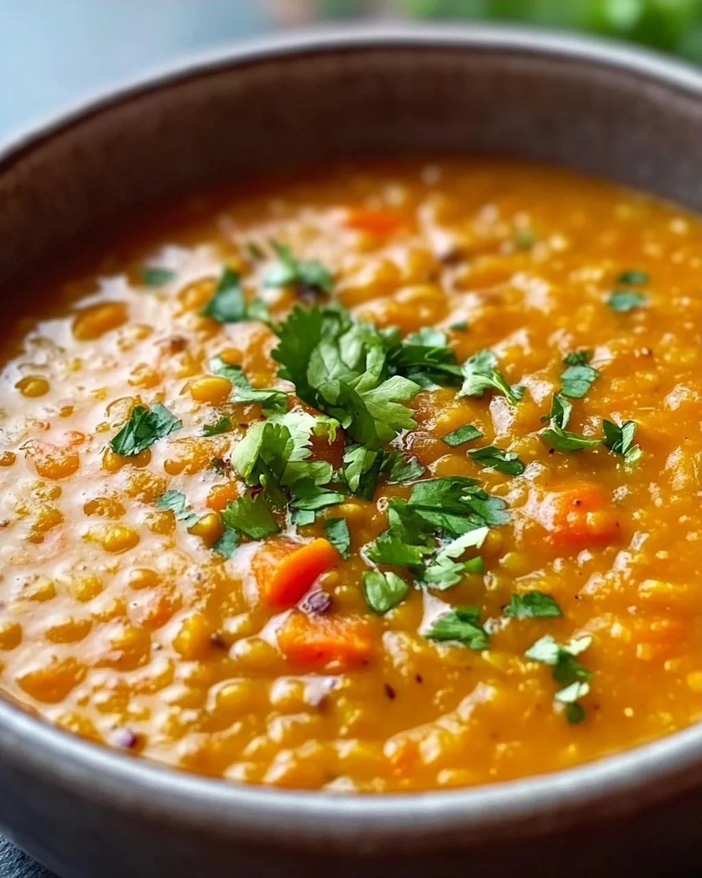 Rote Linsensuppe Kraftig Aromatisch