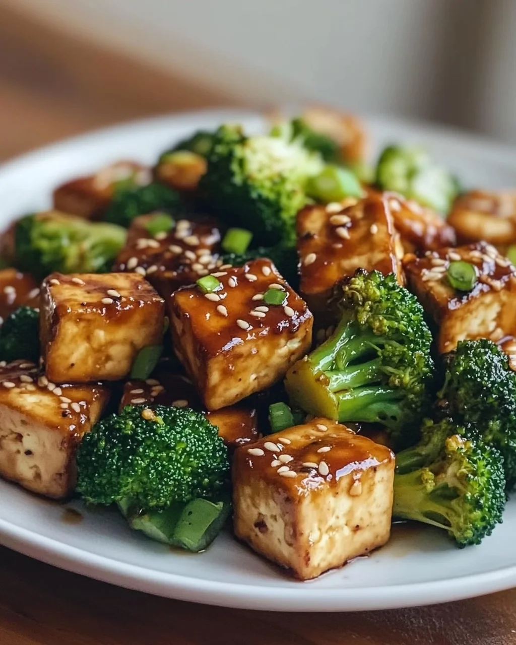 Schnelles Rezept: Gebackener Sesame Tofu & Brokkoli vom Blech