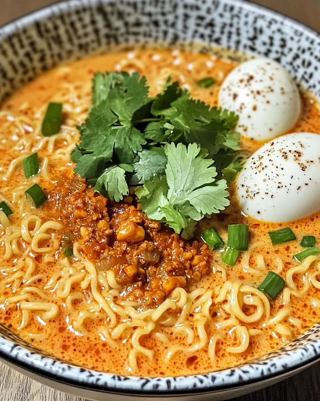 Thai Kokosnuss-Curry-Ramen in 30 Minuten