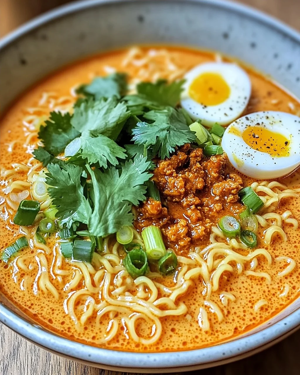 Thai Kokosnuss-Curry-Ramen in 30 Minuten