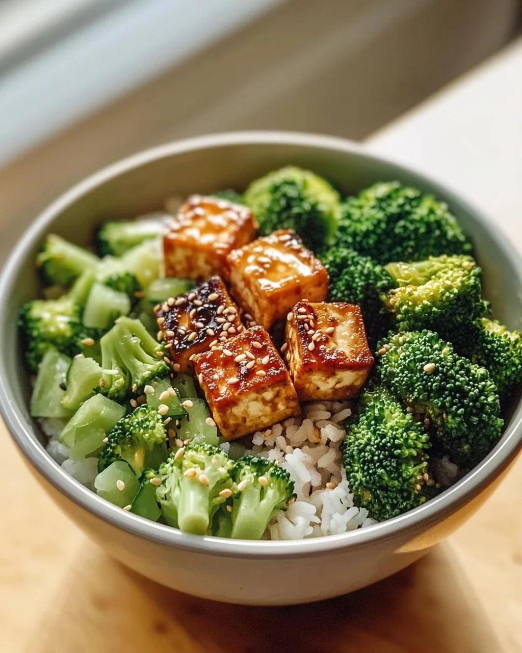 Tofu & Broccoli Bowl: Gesund & lecker mit Sesam-Dressing