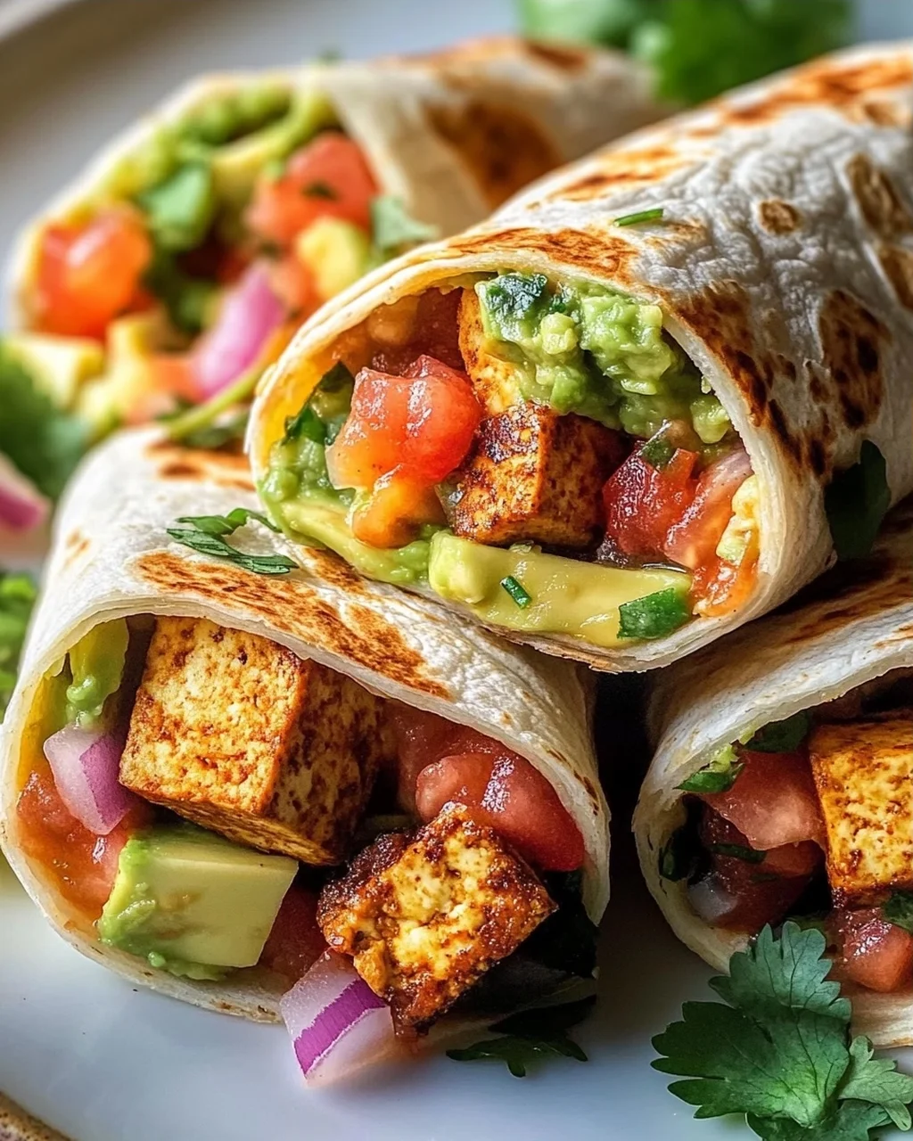 Tofu Wraps mit Avocado & Salsa – Frisch, Leicht & Lecker!