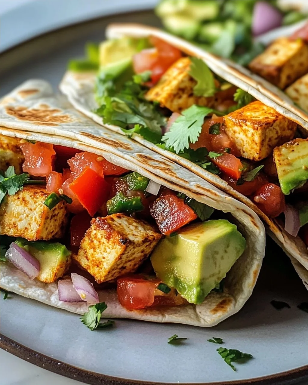 Tofu Wraps mit Avocado & Salsa – Frisch, Leicht & Lecker!