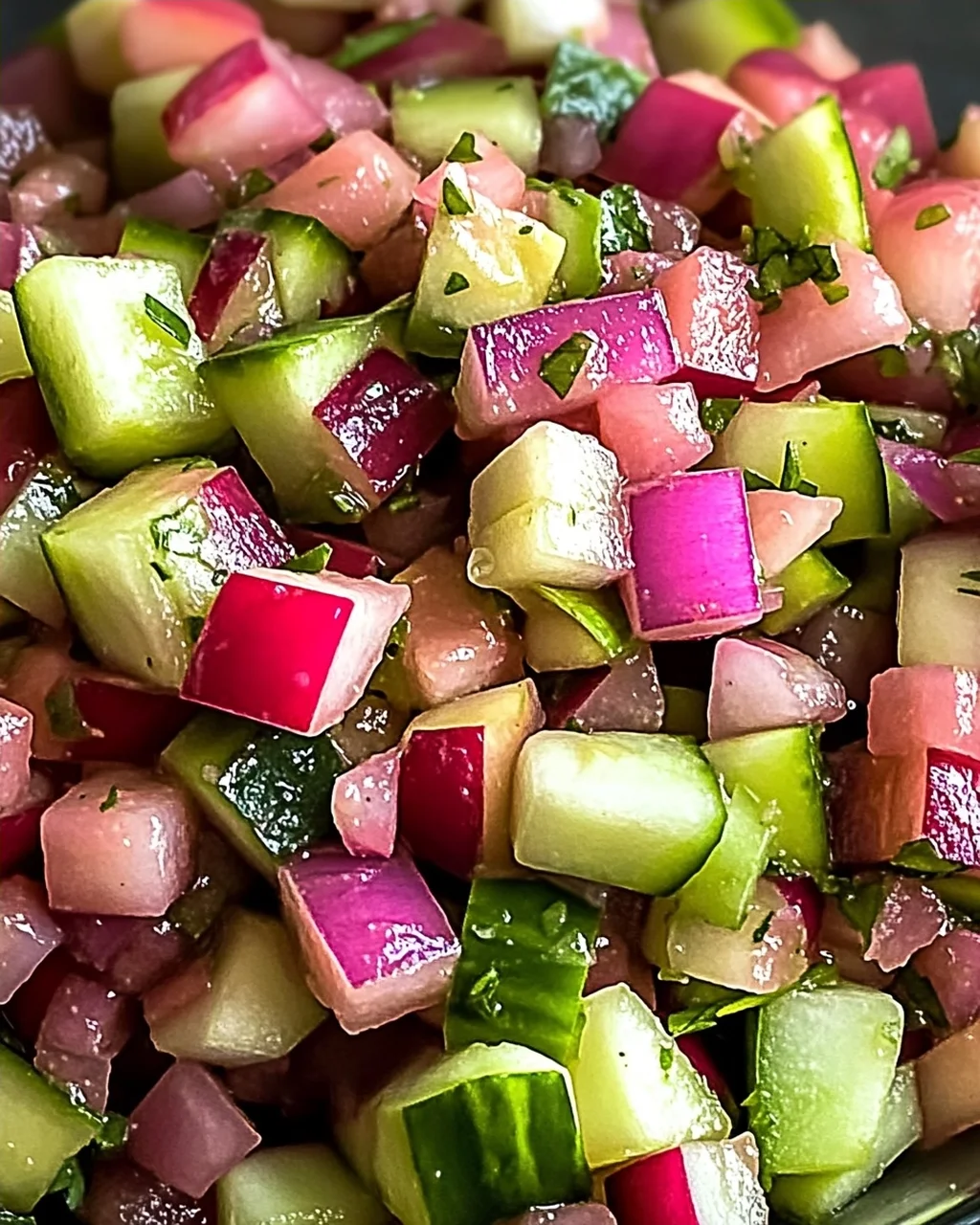 Veganer frischer Rhabarbersalsa für jeden Anlass