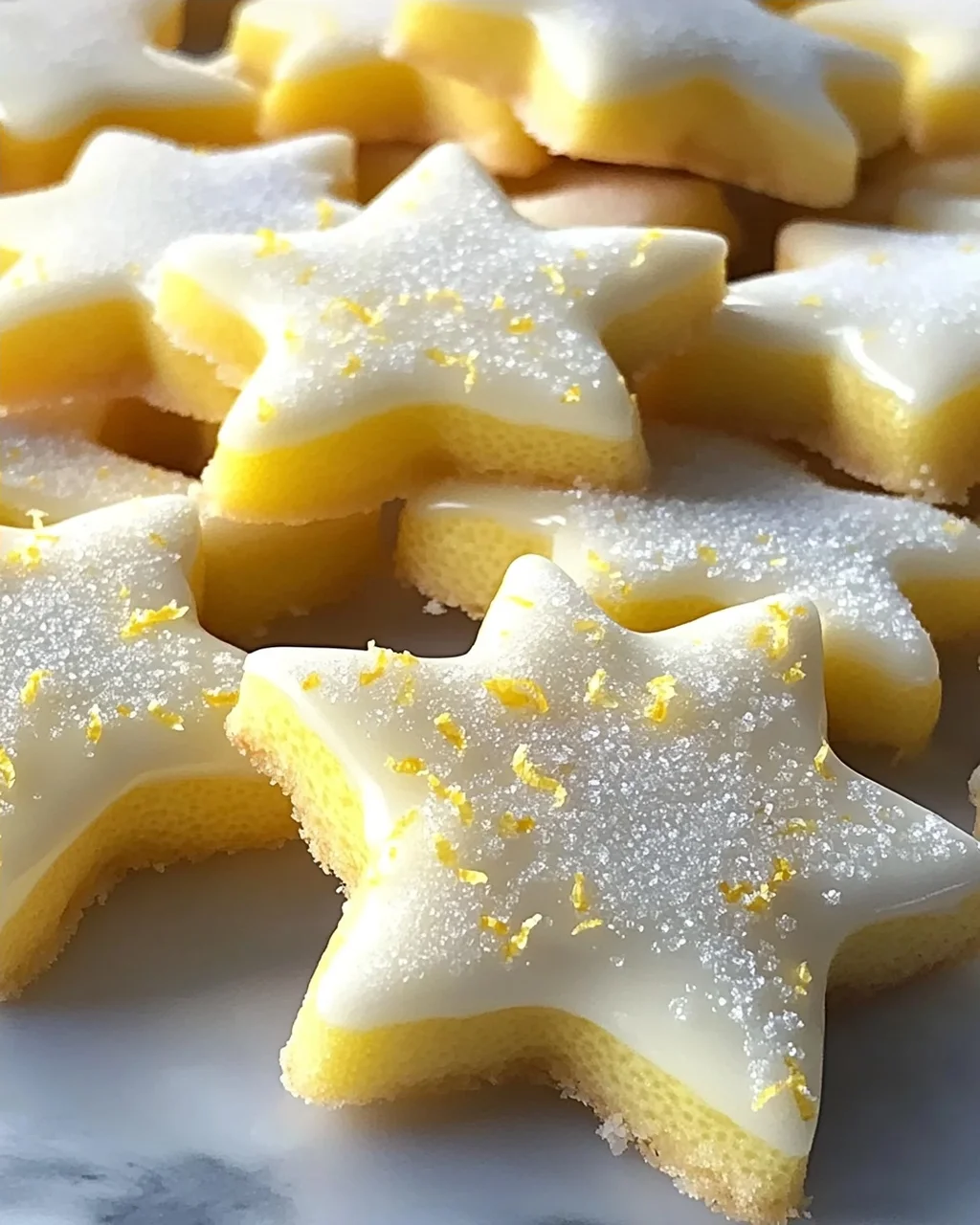 Zarte Zitronensterne – Ultimatives Rezept