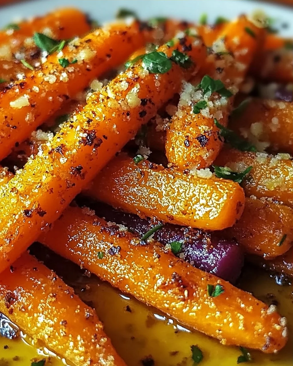 Zerschlagene Karotten: Knusprig und Gesund genießen