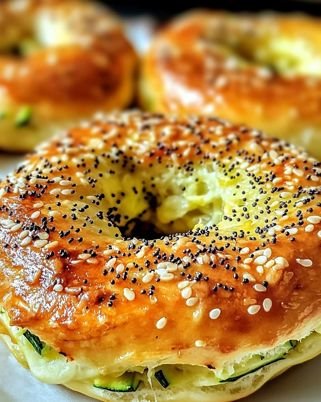 Zucchini Bagels: Gesund, glutenfrei und lecker
