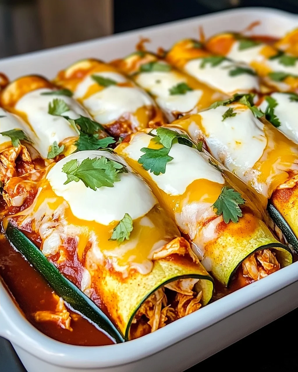 Zucchini-Enchiladas gesund und lecker genießen