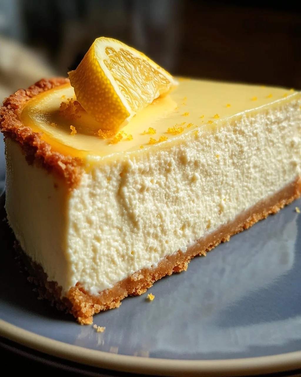 mein klassischer kleiner Käsekuchen